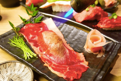 ＋500円で肉寿司もOK「九右衛門」でお得な食べ飲み放題プラン実施中！ 画像