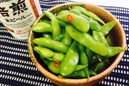 【レシピ】枝豆の新バリエーション！漬けておくだけの「だし枝豆」 画像