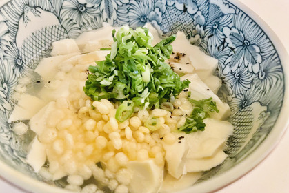 【レシピ】無料食材なのに激ウマ＆簡単！「豆腐と牛脂のスープ」 画像