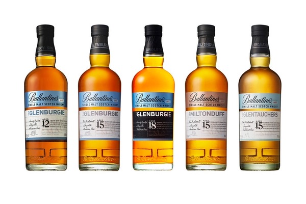 バランタイン　シングルモルト　15年　未開封品　700ml グレンバーギー 15年【バランタイン シングルモルト】