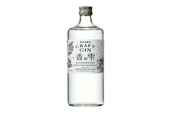 日本の新緑の森を想わせるクラフトジン「香の雫」700mlが新発売