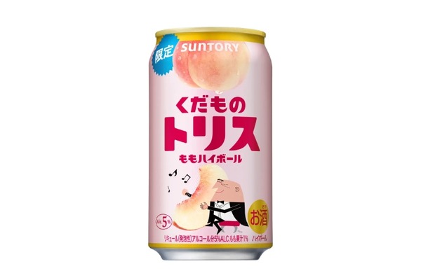 果物 × ウイスキー！新シリーズ第一弾】「くだものトリス缶〈ももハイ