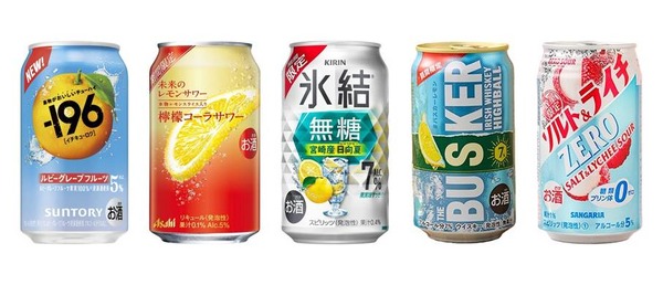 7/26～8/1】果実香る夏のチューハイやコンビニ限定ハイボールも！今週