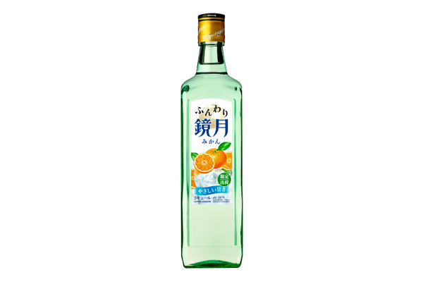 冬季限定！みかんを思わせるやさしい甘さ「ふんわり鏡月みかん」が新