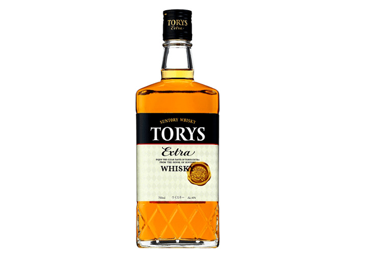 サントリーのTory'sブレンデッドウイスキー5本セットエクストラデラックス1本 TORY'S 