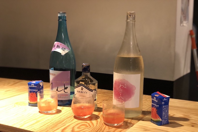 人気の100% ジュース ウォーターメロン 180ml紙パック×36本入 CHABAA