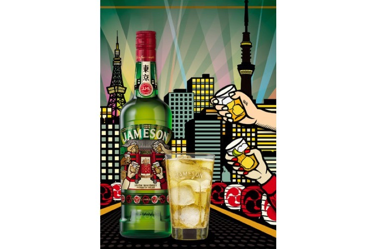 No.1ブランドの日本限定ボトル「ジェムソン 東京 リミテッド」発売