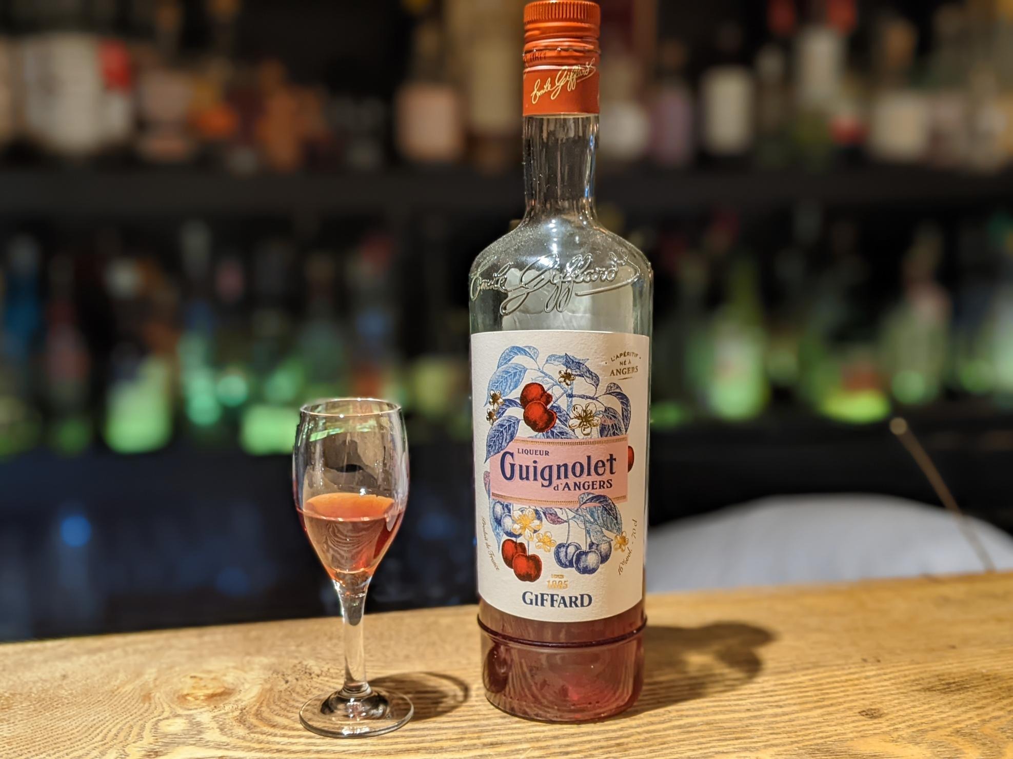 お手軽自宅カクテル】Vol.3：ジファール ギニョレ（サクランボ