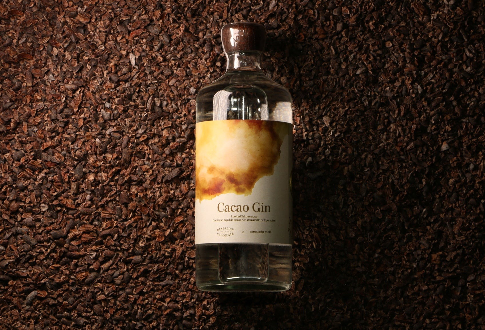 カカオの豆そのものが持つ香り！新しいカカオジン】「Cacao Gin