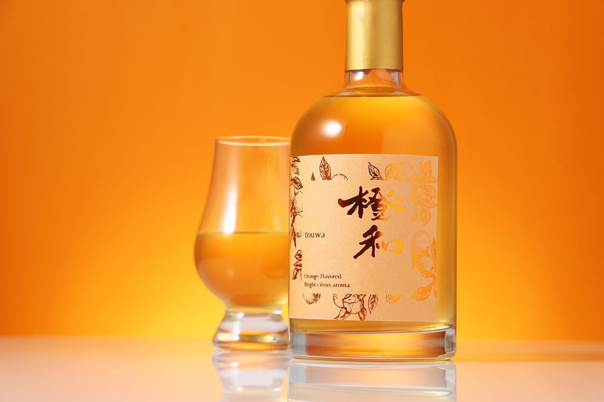 日本生まれの柑橘「不知火」を漬け込んだウイスキー！】「橙和 -touwa