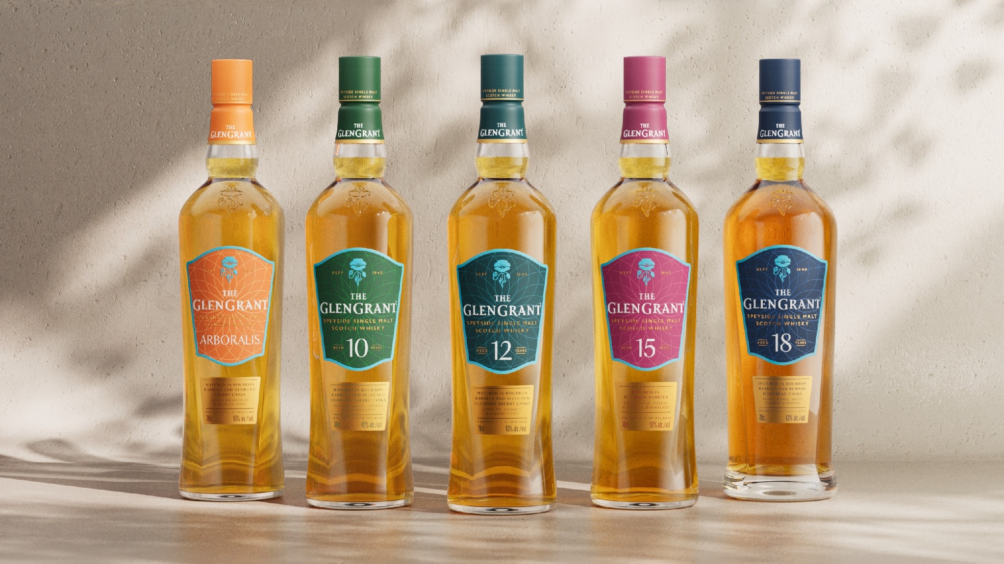 シングルモルト「グレングラント」がパッケージリニューアル