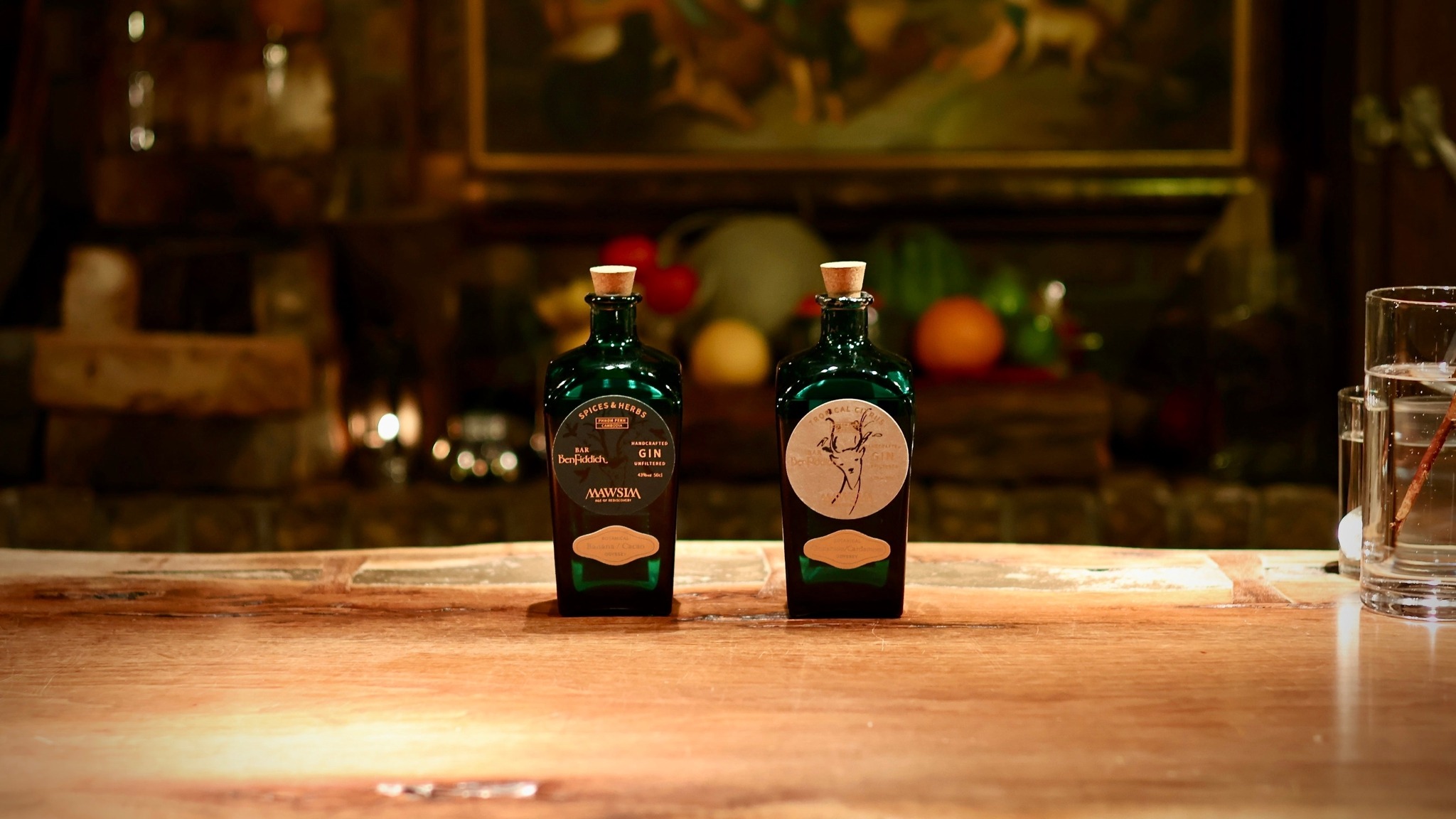 シンバ　3株まとめ 世界的バーテンダーとコラボ！】クラフトジン 「GIN｜x BenFiddich