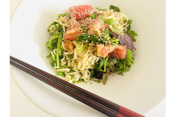 【レシピ】インスタントラーメンで作るタイ料理！「和風ヤムママー」 画像
