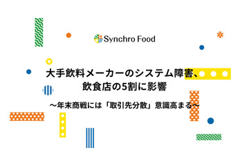 アサヒグループのランサムウェア被害による飲食店への影響 シンクロ・フードが経営者300人へ調査 画像