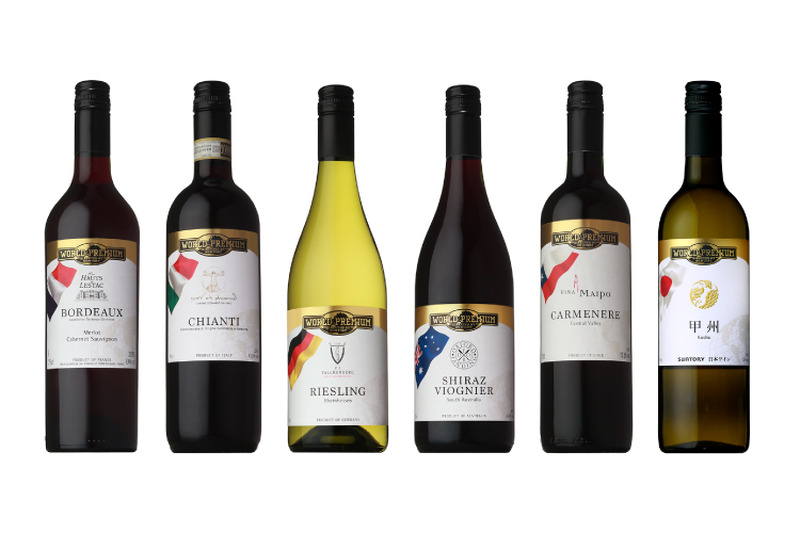 6ヶ国のワイナリーでつくられたワイン「ワールドプレミアム」がセブンイレブンで新発売！