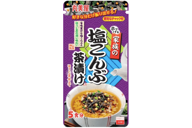 シメにはこれっしょ！丸美屋から「塩こんぶ茶漬け」が新発売