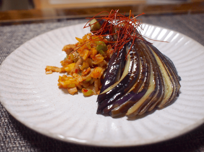 【レシピ】ピリ辛肉味噌がそそる！おつまみにピッタリ「変わり麻婆茄子」