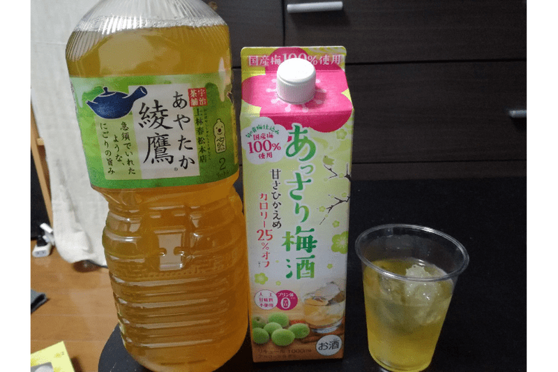 宅飲みでツウぶりたい方必見！お酒の新しい飲み方を試してみた～梅酒編～