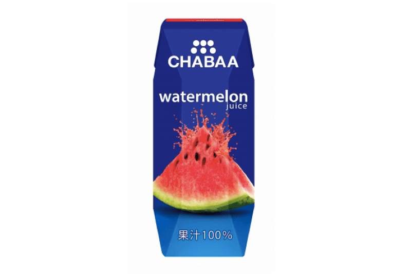 飲酒後の水分補給にも!!CHABAA新商品「ウォーターメロンジュース」発売決定