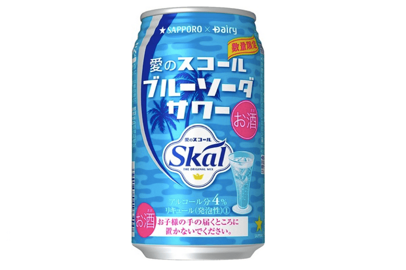 夏季限定「愛のスコールブルーソーダサワー」発売！さっぱり爽快な味わいを楽しめ！