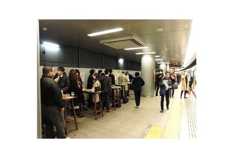 駅のホームでお酒を楽しむ！？京阪電車「中之島駅ホーム酒場2018初夏」が今年も開催