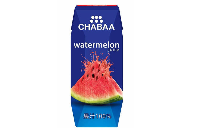 熱中症対策に！夏バテ対策に！飲むスイカ『CHABAA 果汁100％ウォーターメロンジュース』新発売！