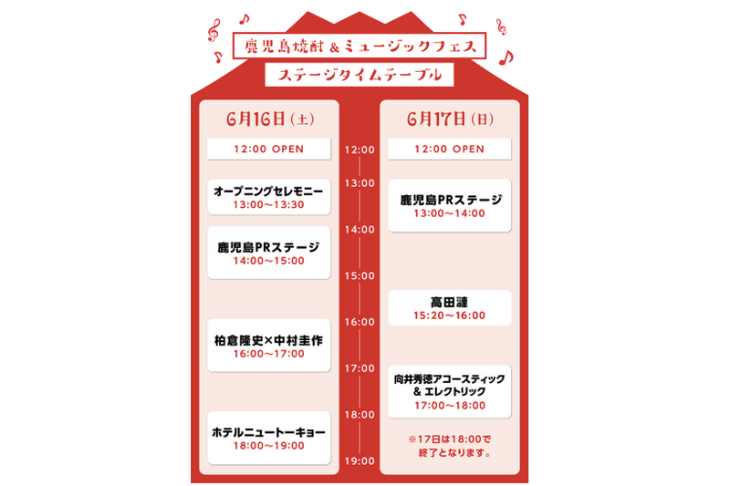 鹿児島焼酎×渋谷音楽！入場無料の「鹿児島焼酎＆ミュージックフェス」が代々木公園で開催