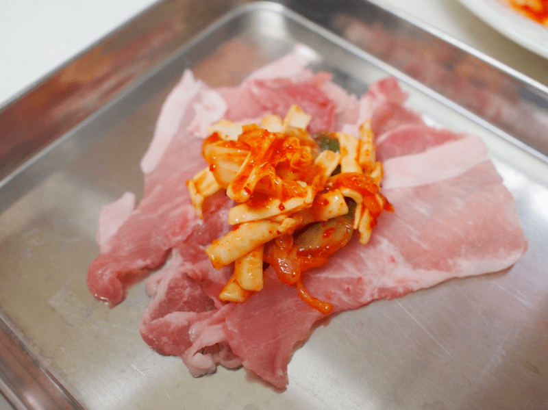 【レシピ】とろ～りチーズの幸せなお肉の塊「パクパク豚キムチ」