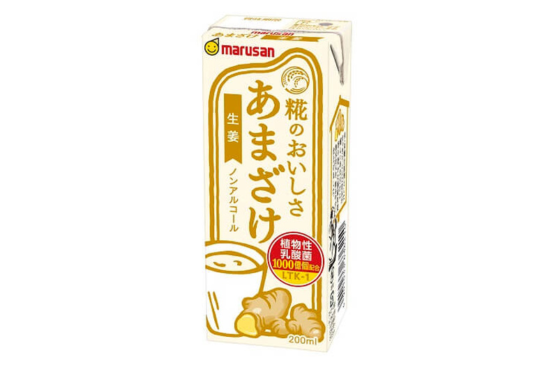 夏バテの体に優しい飲み物♪「あまざけ 生姜」新発売！