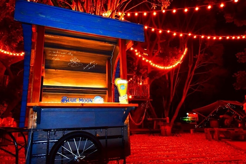 ツリーハウスカフェ「椿森コムナ」が贈る夏のイベント！コムナ式ビアガーデンにリヤカーBARが出現