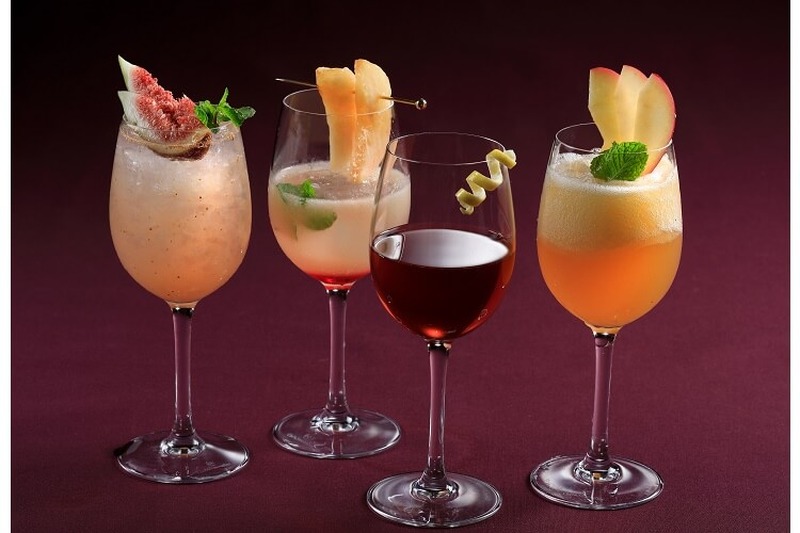 Autumn fruits×Wine Cocktails