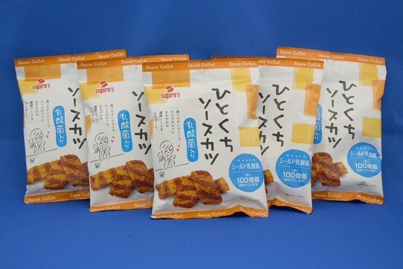 おつまみにいかが？？「ひとくちソースカツ乳酸菌入り」発売