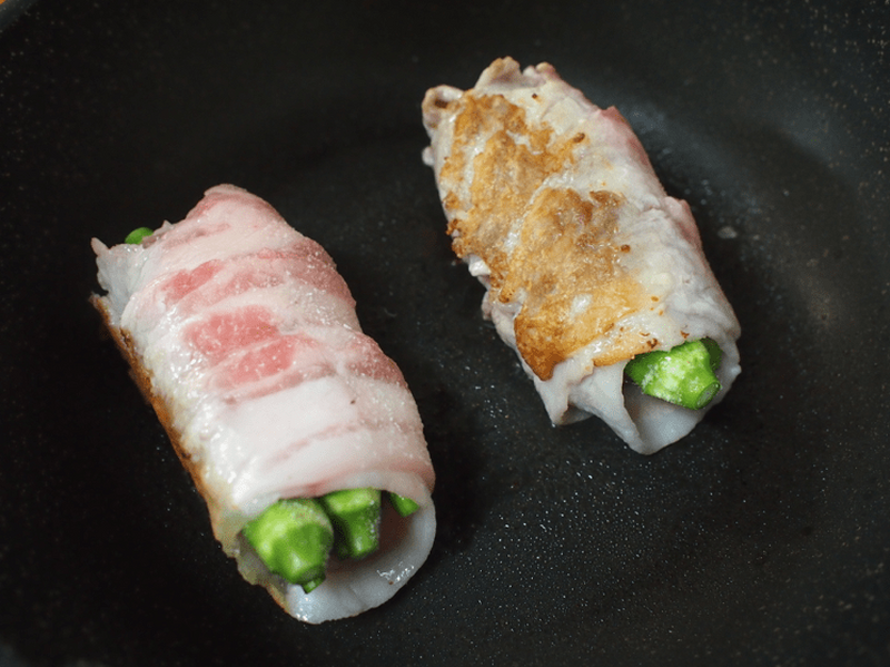 【レシピ】肉も野菜もバランスよく！見た目も華やか「オクラのお花巻き」