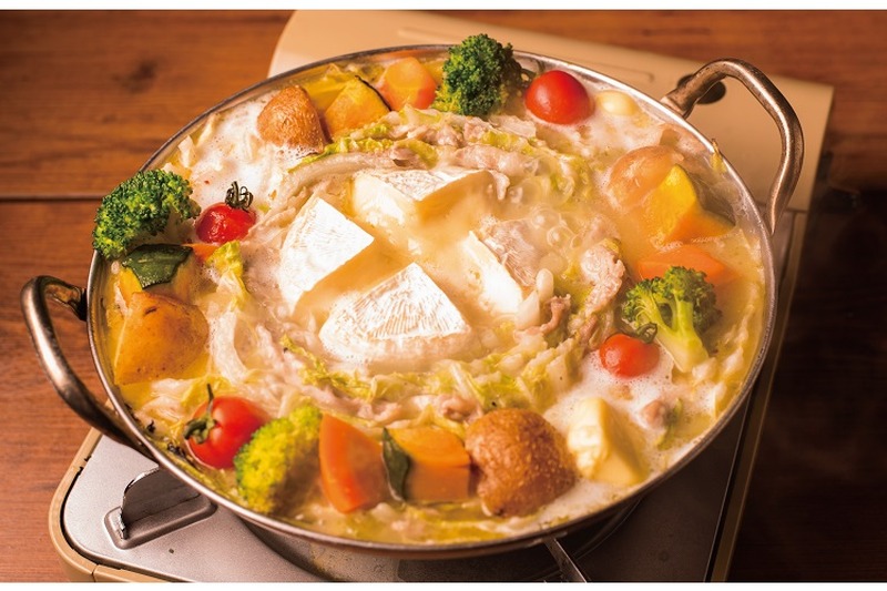 こってり×こってりの”背徳鍋”！イベリコ豚とカマンベールチーズの塩バターミルフィーユ鍋が『kawaraCAFE&DINING』に新登場！