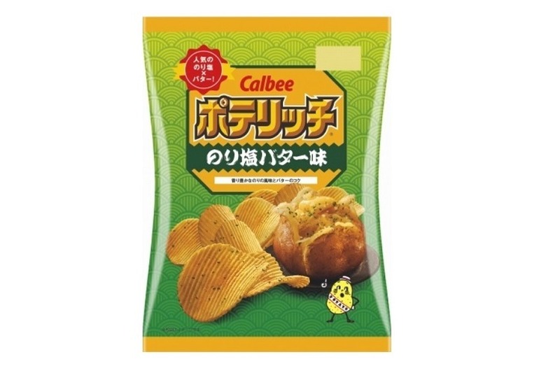 磯とバターの風味香る！「ポテリッチ のり塩バター味」コンビニ限定で新発売