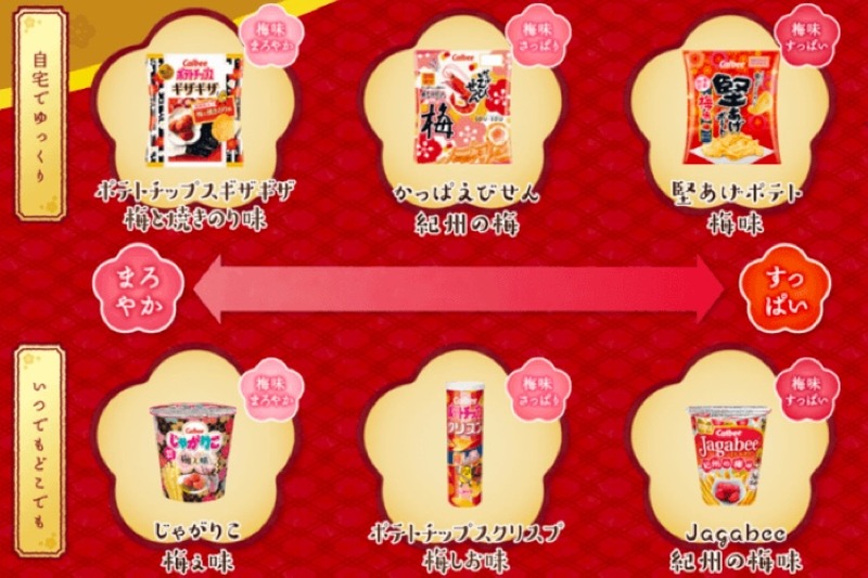 「堅あげ」や「えびせん」など人気スナックに