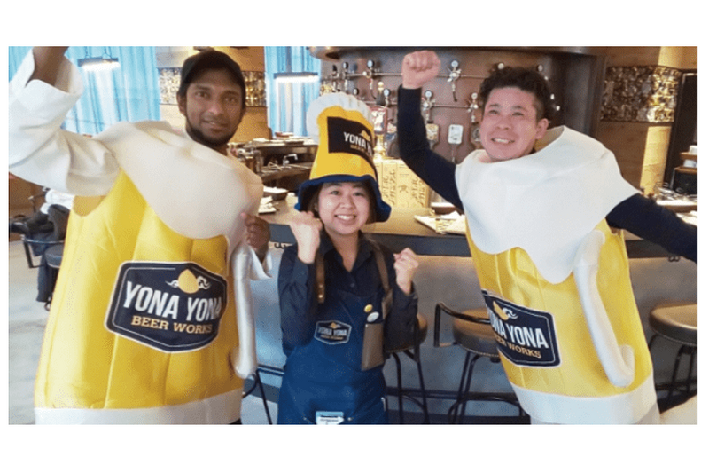 マラソン大会ゼッケン提示でビール1杯無料！「YONA YONA BEER WORKS」マラソンランナー応援企画