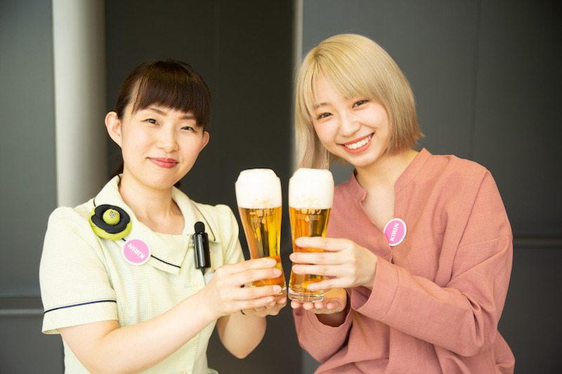 家の缶ビールが数倍美味くなる！？大矢梨華子がキリンビール工場で“三度注ぎ”を学んできた