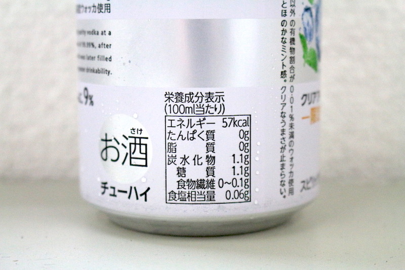 【レビュー】ミント味のチューハイだと！？「サッポロチューハイ99.99クリアアイス」を飲んでみた