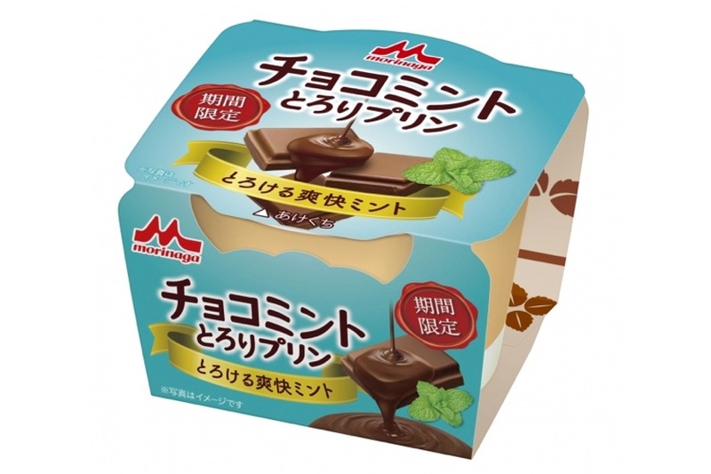 お酒のおつまみにもなりそう！「チョコミント とろりプリン」期間限定発売