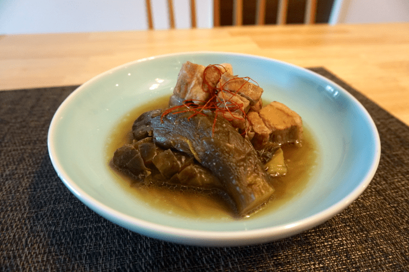 【レシピ】鍋でコトコトするだけ！「豚と丸ごと茄子のとろとろ煮」