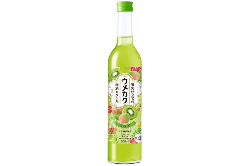 人気の商品が通年発売！「ウメカク 果実仕立ての梅酒カクテル キウイ」が容量アップで登場