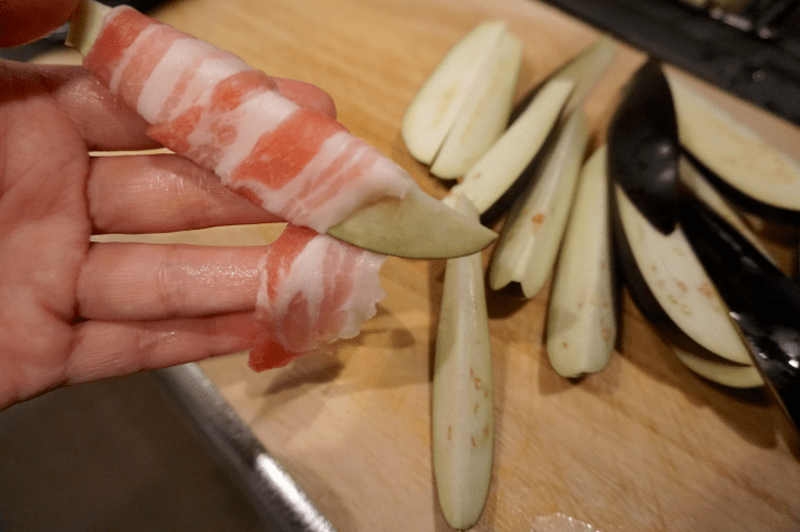 【レシピ】旨辛で最高にビールが進む！「豚巻き茄子の味噌焼」