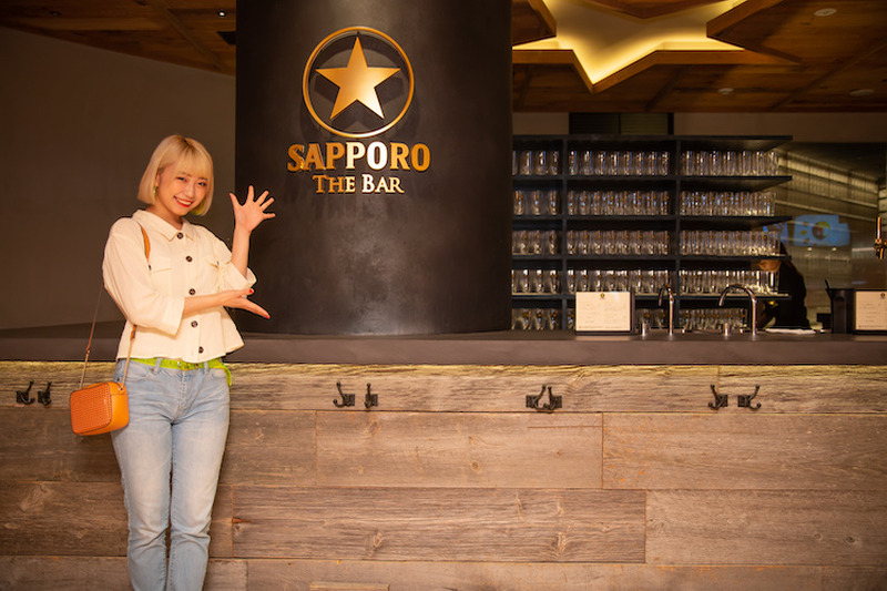 同じビールなのに味が違う！？大矢梨華子が「サッポロ生ビール黒ラベル THE BAR」でプロのビールの注ぎ方を体験してきた