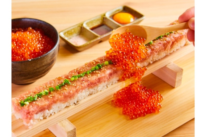 「選べる3色海鮮ユッケ寿司」が半額！ゑびす鯛 横浜店がオープン1周年記念キャンペーン実施