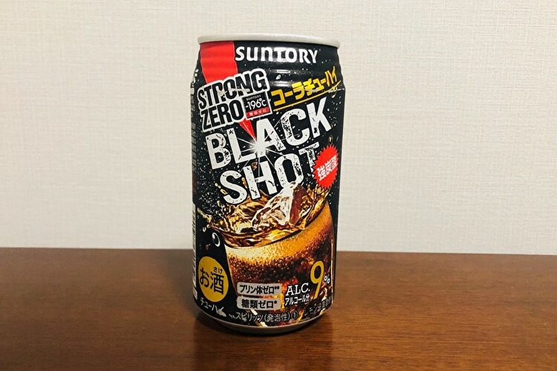 【レビュー】コーラ味のストロングゼロ！『-196 ストロングゼロ 〈BLACK SHOT〉』をガチレビュー