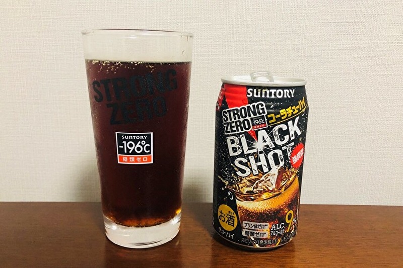 【レビュー】コーラ味のストロングゼロ！『-196 ストロングゼロ 〈BLACK SHOT〉』をガチレビュー