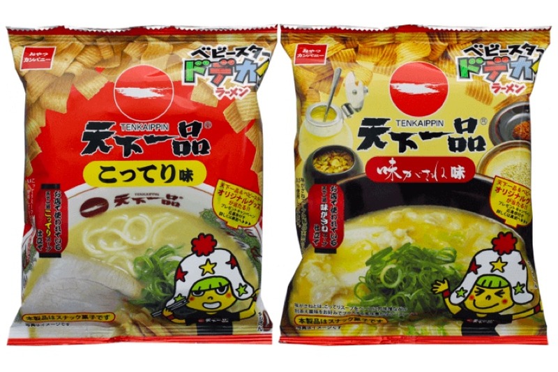 こってりor味がさね？「ベビースター×天下一品」のドデカイラーメン登場