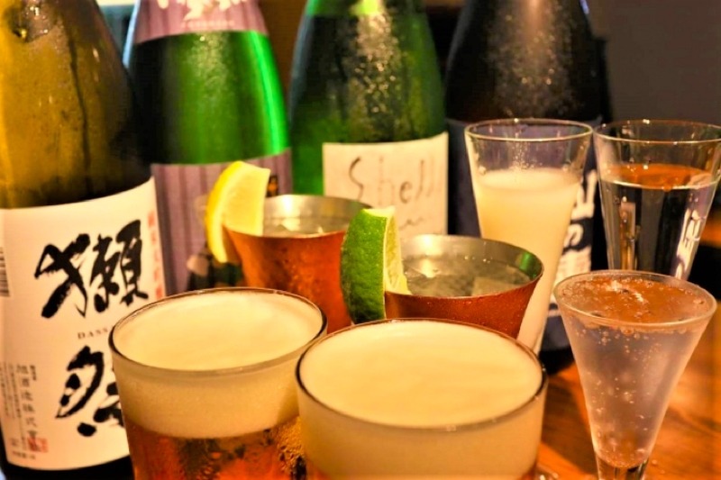 日本酒飲み放題の