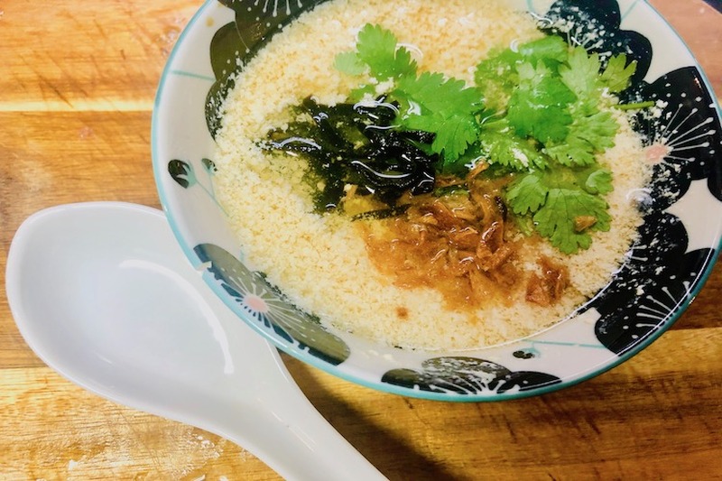 【レシピ】二日酔いの朝に飲みたい。台湾の定番豆乳スープ「鹹豆漿(シェントウジャン)」